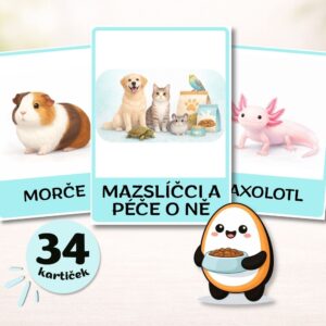 Mazlíčci a péče o ně